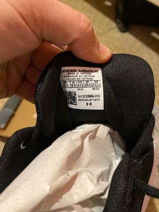 Scarpe Under Armour nuove Tg 44,5