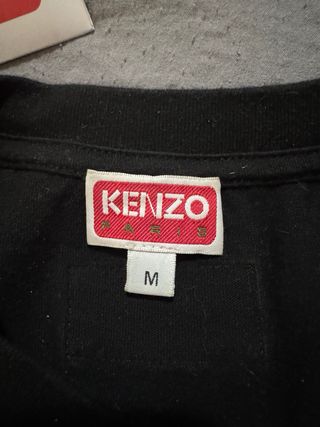 Camiseta Kenzo Negra con Tigre