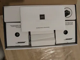 Altavoces envolventes Bose negros