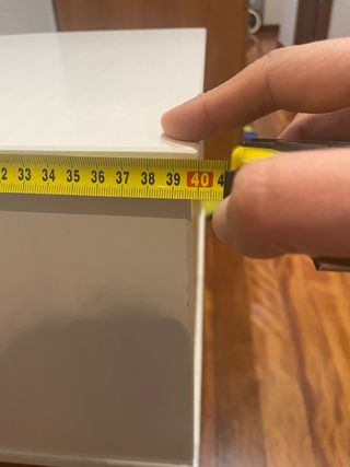 Mesita de noche madera