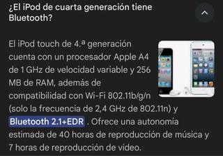 iPod Touch 32GB Negro Caja Colección Estreno