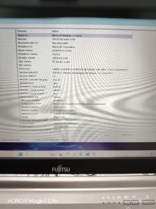Fujitsu PC Portatile Intel i5 8GB RAM 120GB SSD