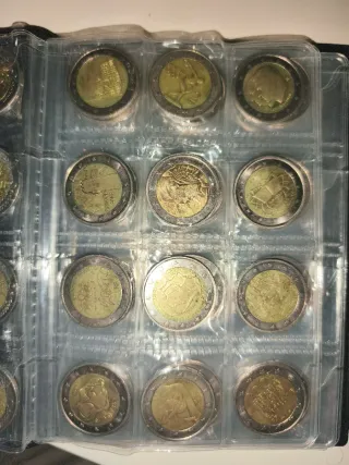 Monedas 2€ diferentes