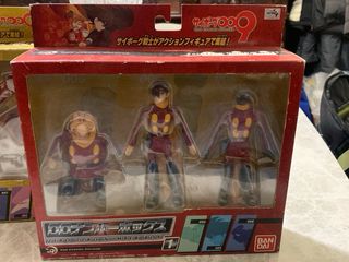 Set Bandai Cyborg 009 Action Figures