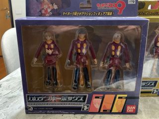 Set Bandai Cyborg 009 Action Figures