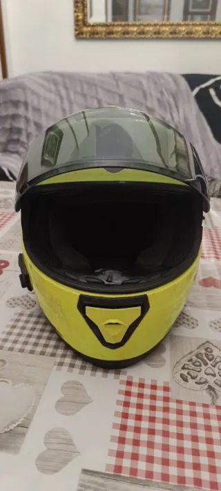 Casco MT Helmet Thunder 3 Talla M Amarillo