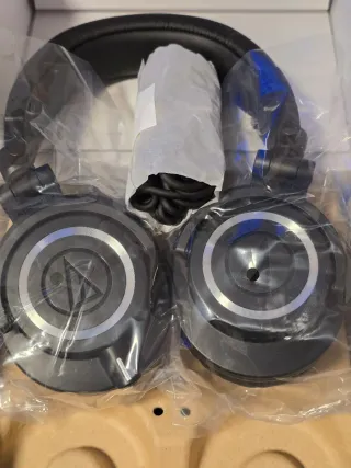 Audio Technica ATH-M50X Auriculares Profesionales.