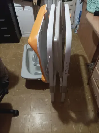 Bañera bebé y cambiador plegable precio negociable