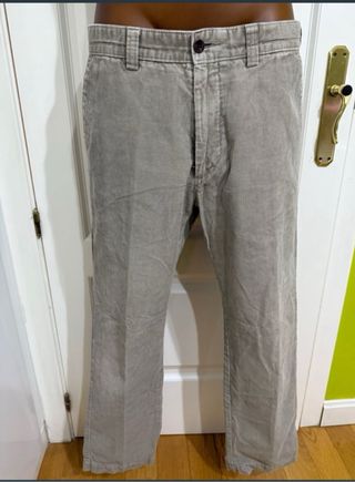 Pantalones Levi's de pana grises T.36