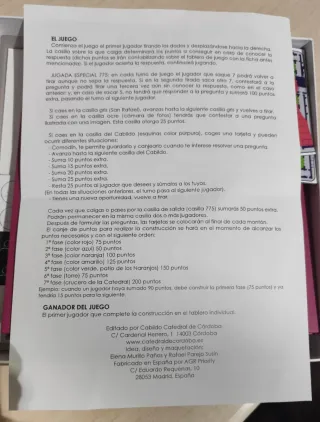 Juego 775 La Mezquita-Catedral de Córdoba