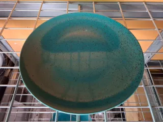 Bol de cerámica negro y gris