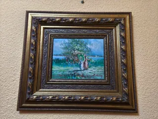 Cuadro decorativo con marco