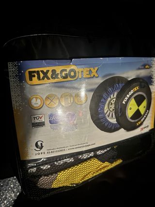 Cadenas textiles nieve FIX&GOTEX