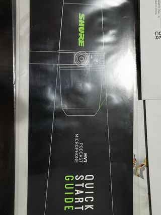 Micrófono Shure MV7 USB/XLR Negro