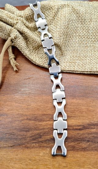 Pulsera de acero inoxidable oferta 5€