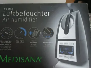 Humidificador Medisana PR H90 Nuevo, en su propia