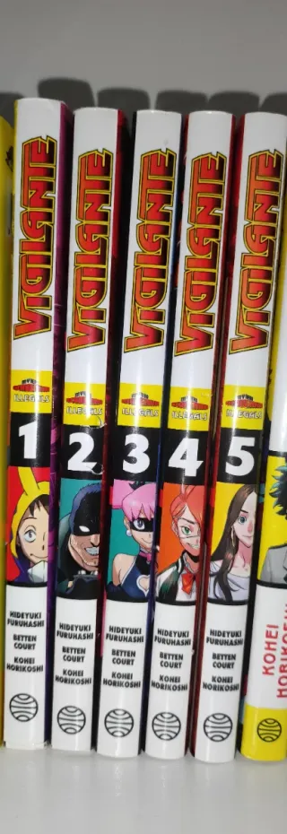manga my Hero academy vigilante