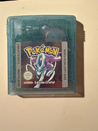Pokemon Edición Cristal Game Boy Color