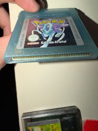 Pokemon Edición Cristal Game Boy Color