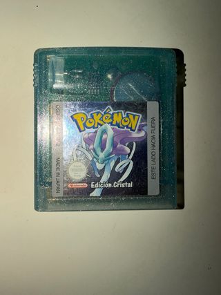 Pokemon Edición Cristal Game Boy Color