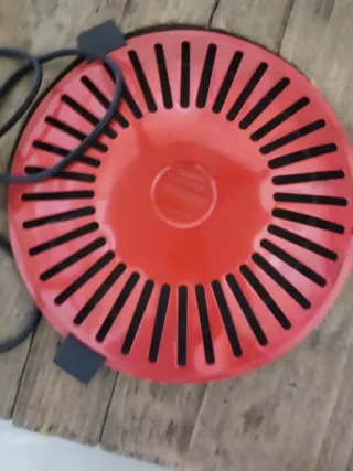 Mesa camilla con brasero eléctrico y cristal