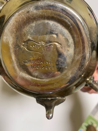 Tetera Marroquí Metal Plateado