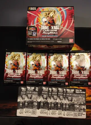 Lote Dragon Ball Fusion World - New Adventure