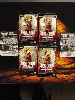 Lote Dragon Ball Fusion World - New Adventure