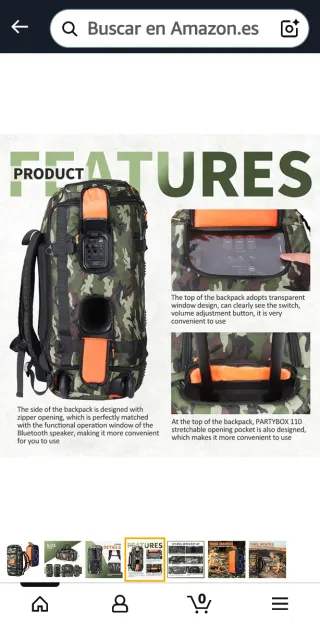 Bolsa de transporte Altabox camuflaje y negra