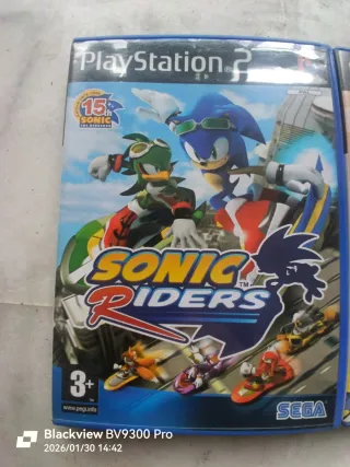 Sonic PS2: Riders, Mega Collection, Unleashed