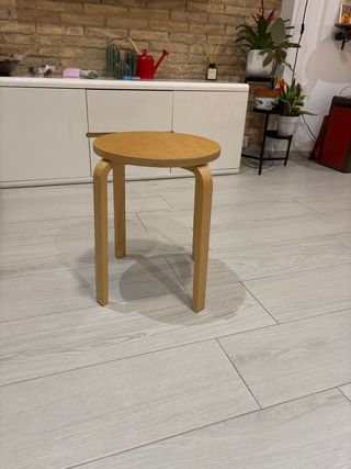Taburete Ikea Frosta Madera