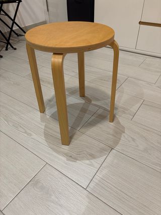 Taburete Ikea Frosta Madera