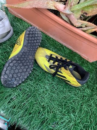 Zapatillas Fútbol Adidas Messi Amarillas-2015