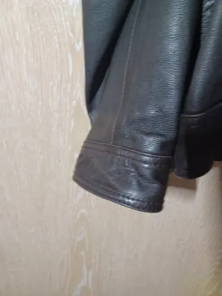 Chaqueta Piel Massimo Dutti Talla M-L