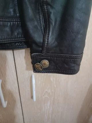 Chaqueta Piel Massimo Dutti Talla M-L