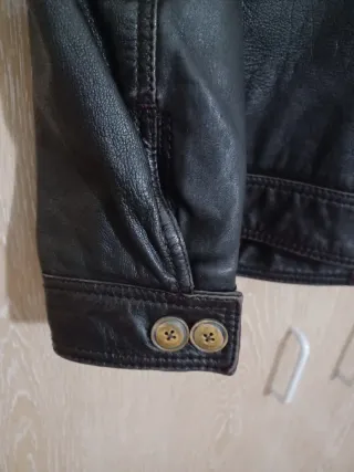 Chaqueta Piel Massimo Dutti Talla M-L
