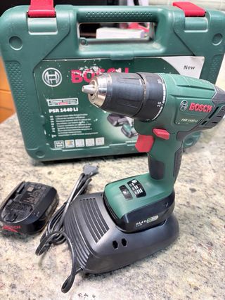 Taladro Bosch PSR 1440 LI + 2 Baterías