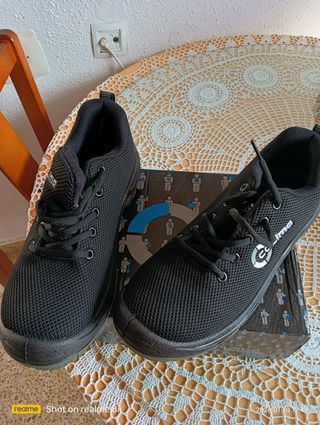 Zapatos de seguridad negros