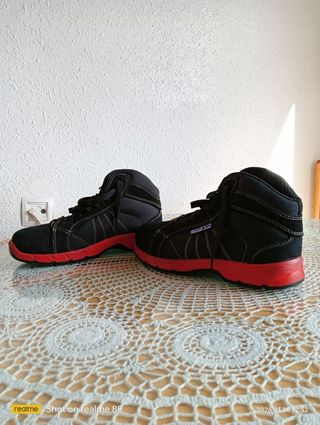 Zapatos de seguridad negros