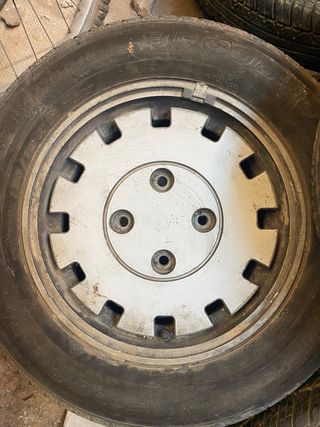 5 Llantas Aluminio Coches Clásicos