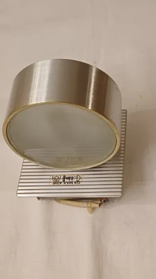 Foco/Aplique Lupa Metálico ,Led.