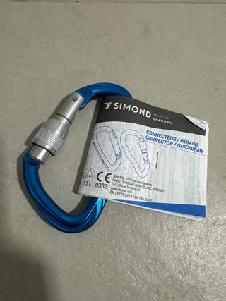 Mosquetón SIMOND escalada/alpinismo