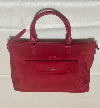 Bolso Desigual Rojo con Monedero y Bandolera