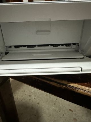 Impresora HP Blanca y Azul