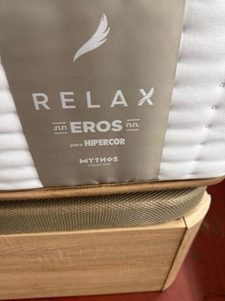 CANAPE Y COLCHON RELAX EROS VISCO 150x190