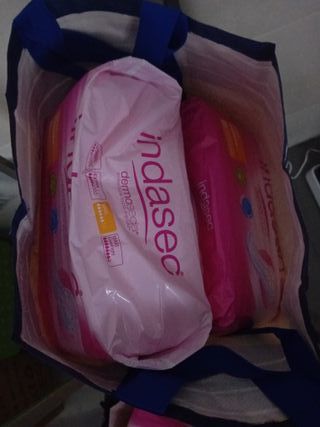 7 Compresas Indasec Maxi