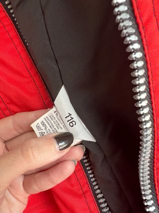 Traje de esquí infantil dos piezas 5-6 años