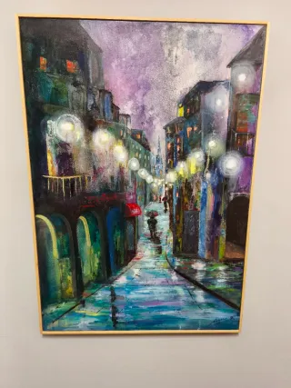 Cuadro Original Único Enmarcado