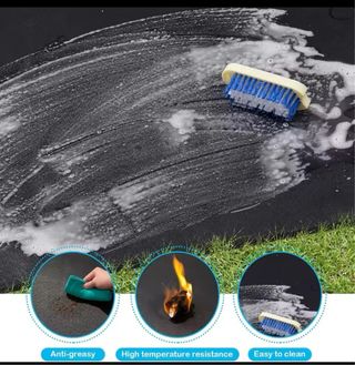 Alfombrilla ignífuga para barbacoa