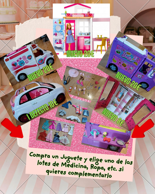 Lotes Barbie: Juguetes, Ropa y Accesorios